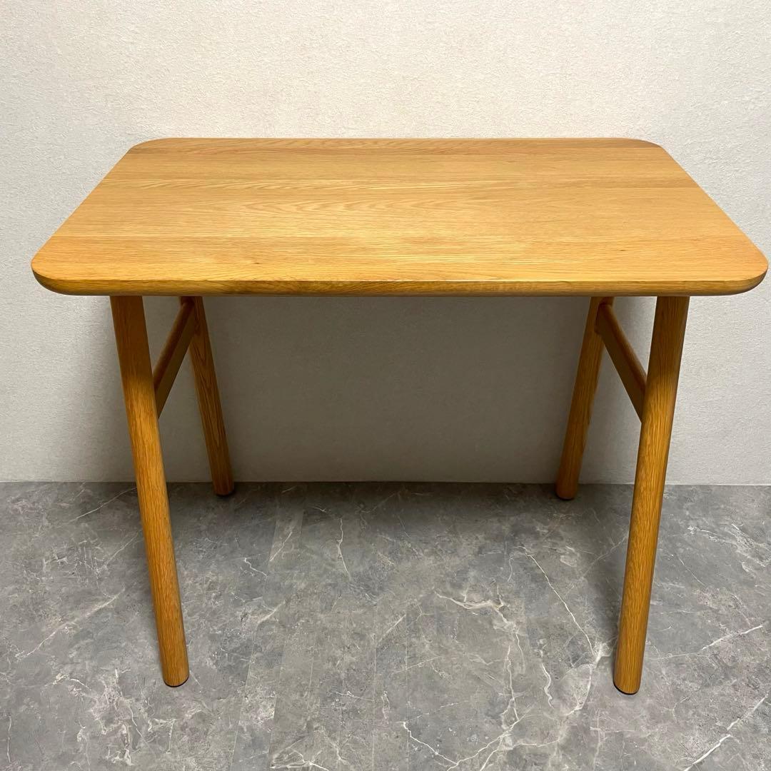 【廃盤品】アクタス　リピア　デスク オーク無垢材 北欧 シンプル コンパクト　②