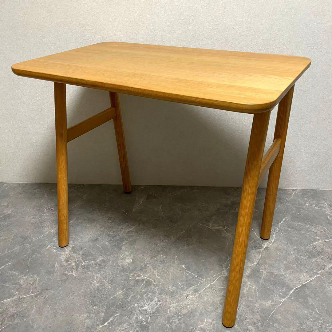 【廃盤品】アクタス　リピア　デスク オーク無垢材 北欧 シンプル コンパクト　②