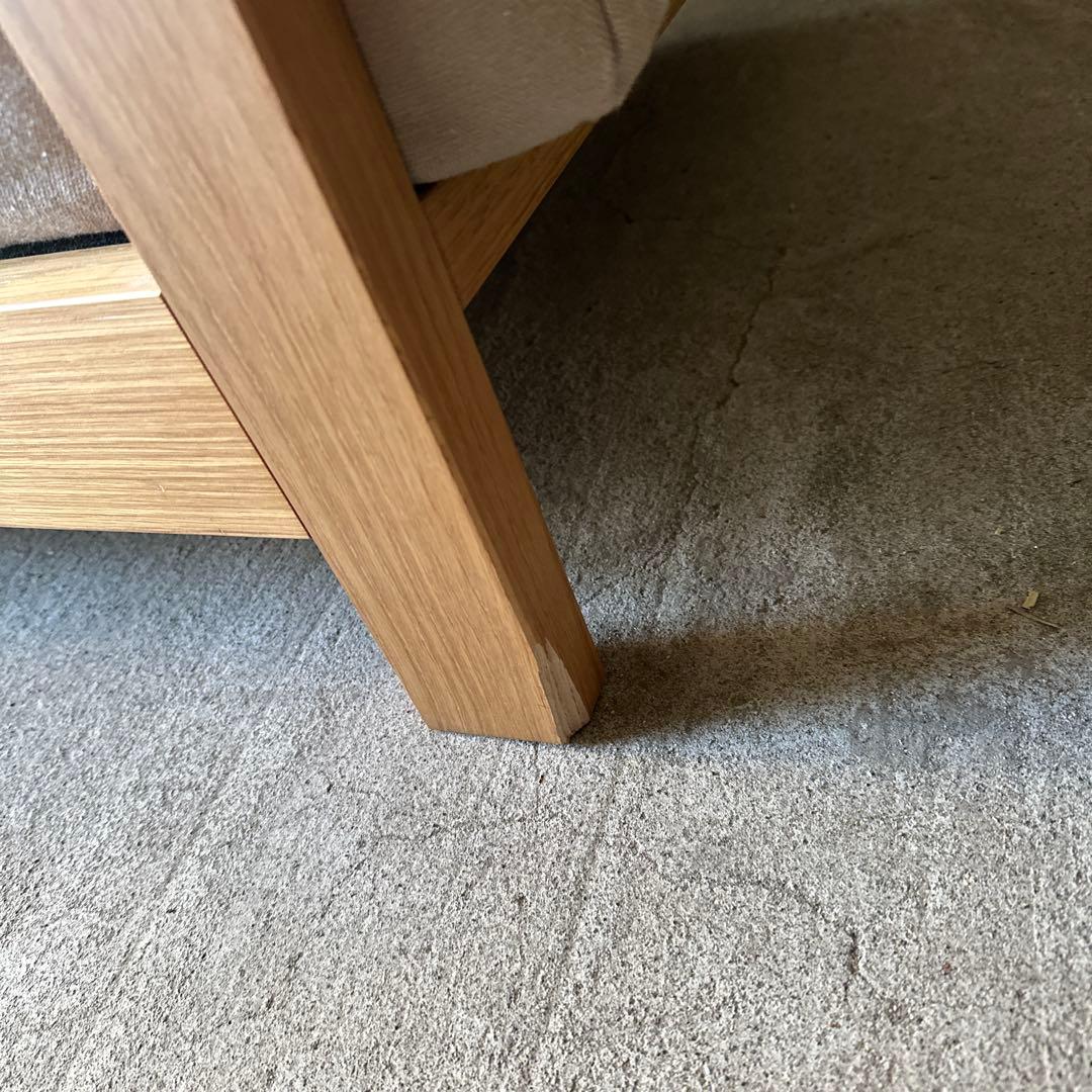 無印良品　2人掛けソファー