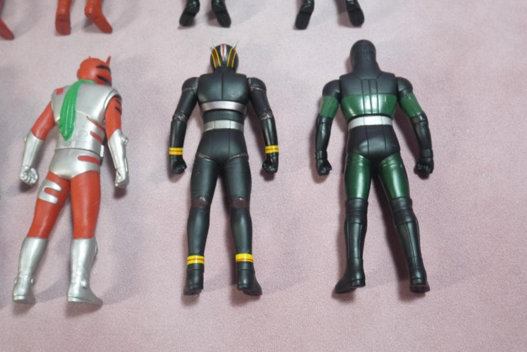 レジェンドライダーシリーズ　昭和シリーズ　ソフビ10体