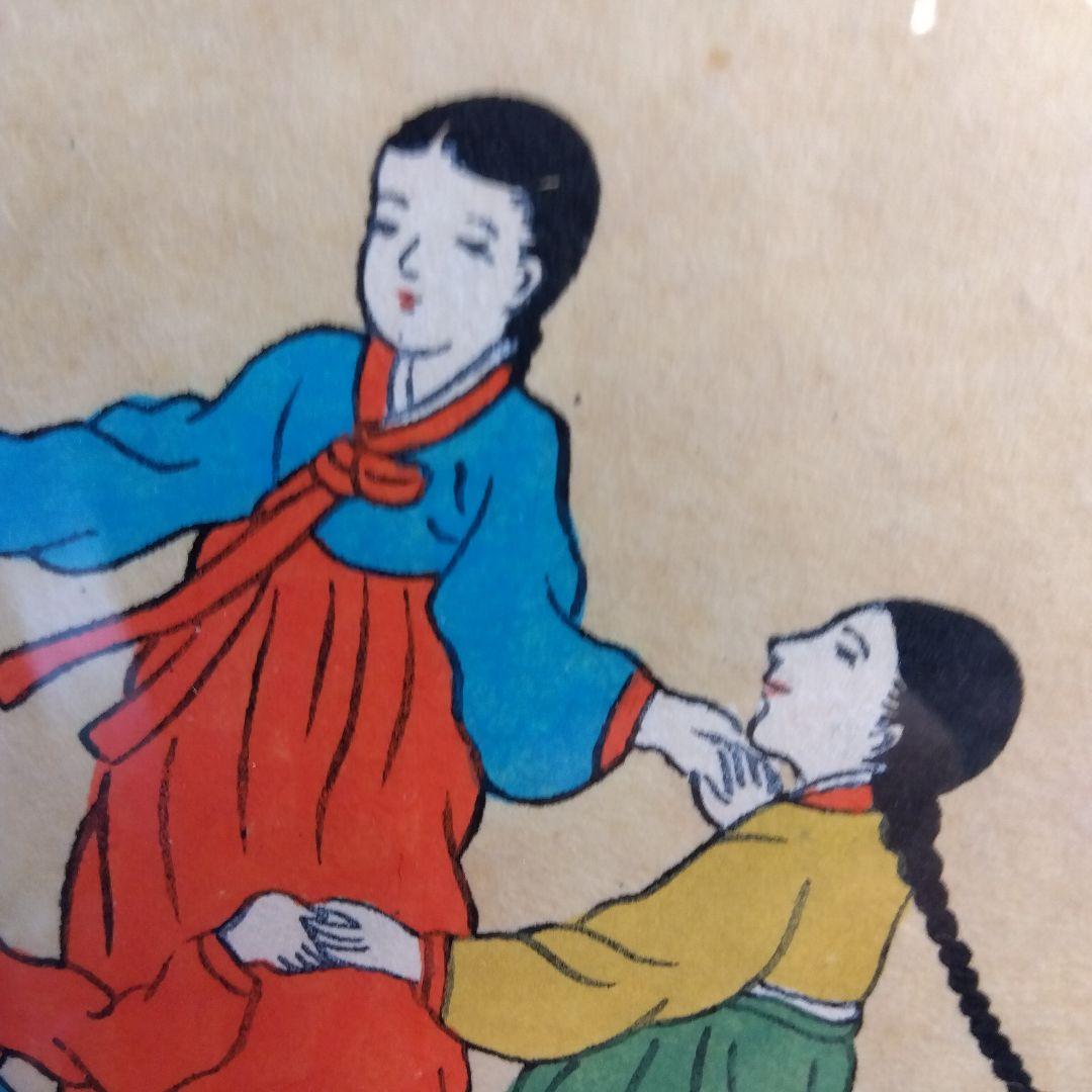 李朝　竜山遊興図