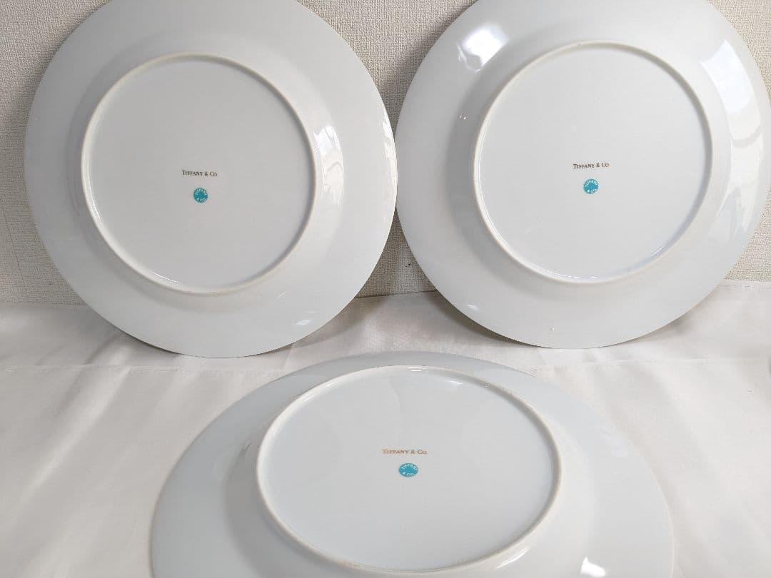 Tiffany＆Co. ティファニー ダンシングT 大皿 6枚 サラダボウル