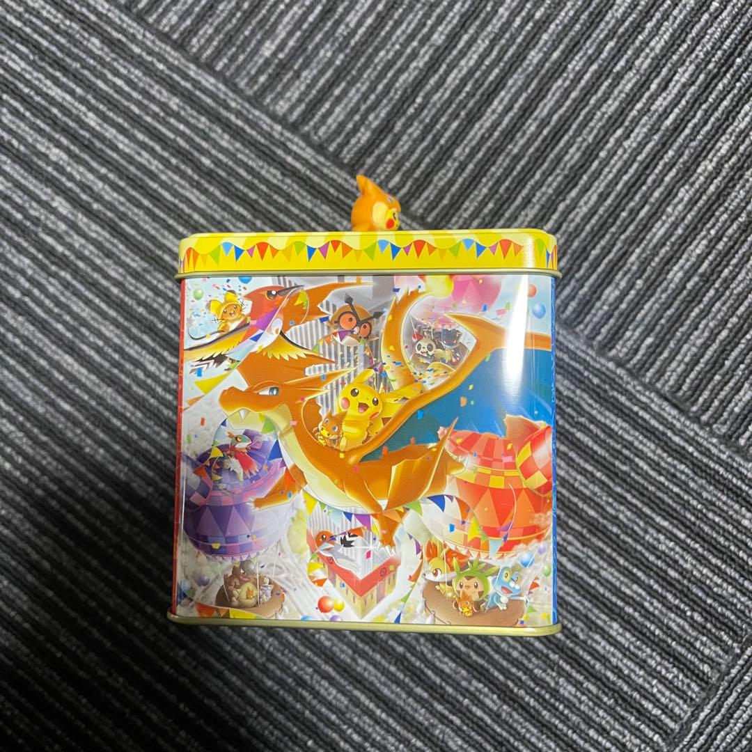 クッキー缶　ポケモンセンター　メガトウキョー　ピカチュウ