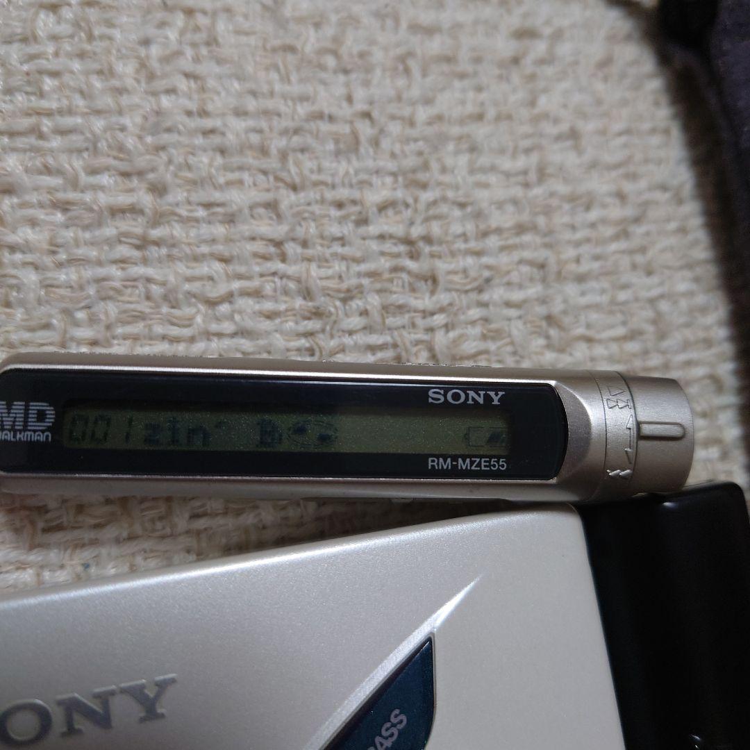 SONY MD WALKMAN MZ-E70 リモコンRM-MZE55