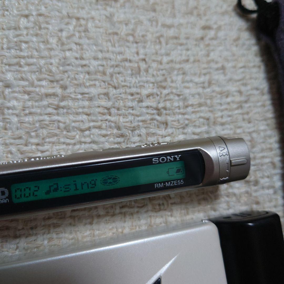 SONY MD WALKMAN MZ-E70 リモコンRM-MZE55