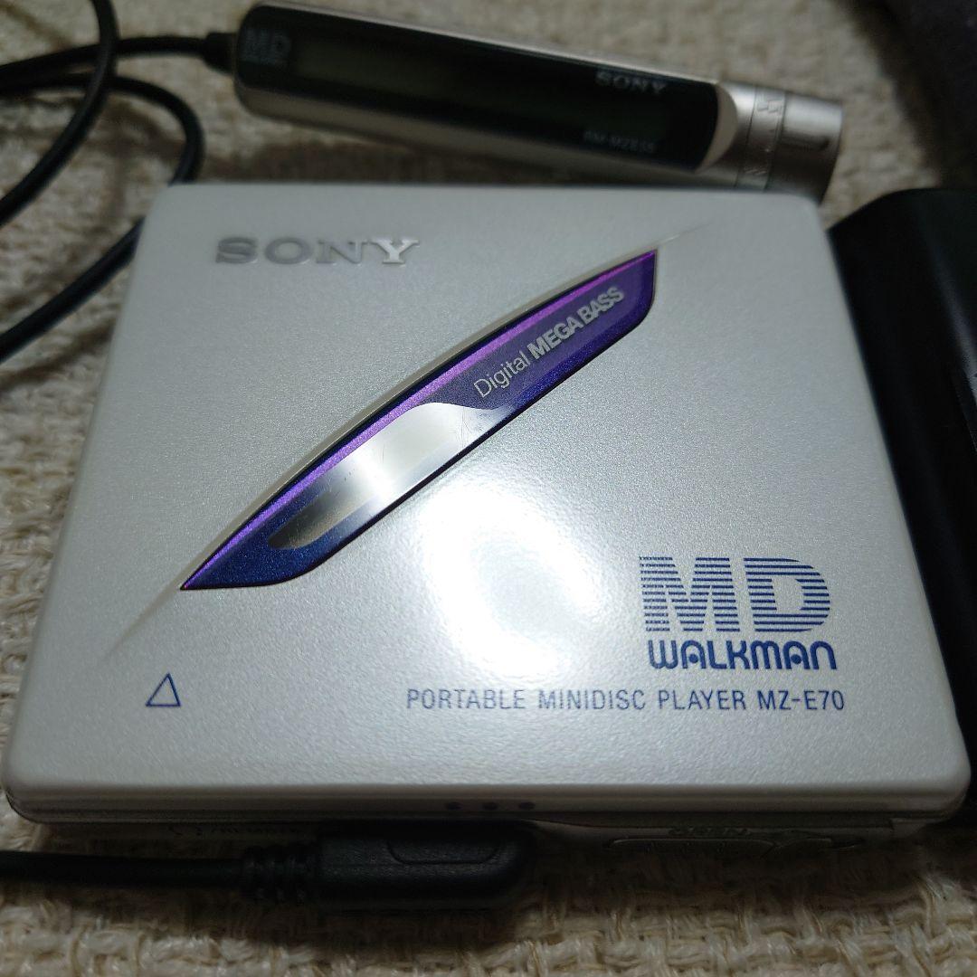 SONY MD WALKMAN MZ-E70 リモコンRM-MZE55