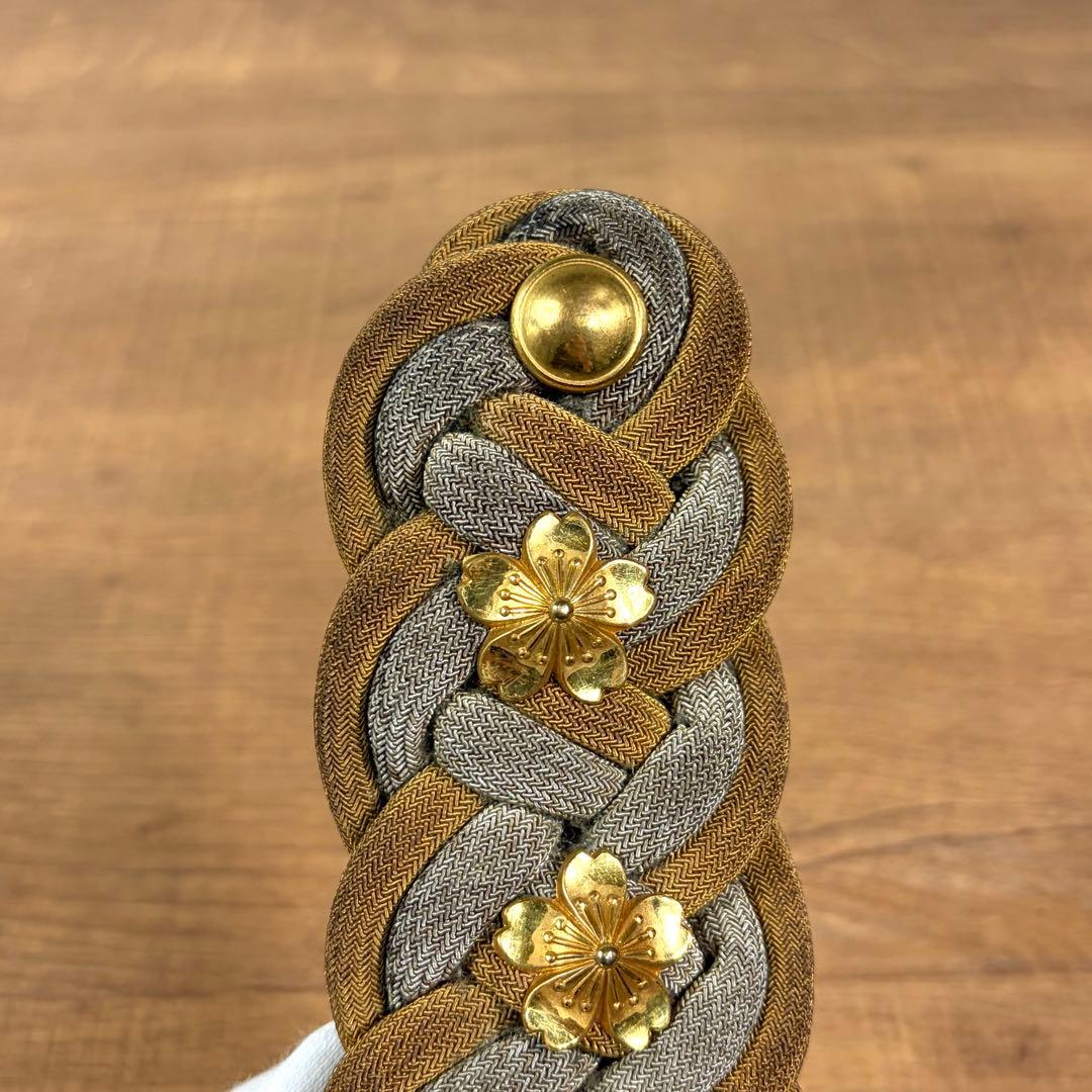 肩章 大日本帝国海軍 ジャンク 旧日本軍 大礼服 正肩章 当時物 実物 歴史資料