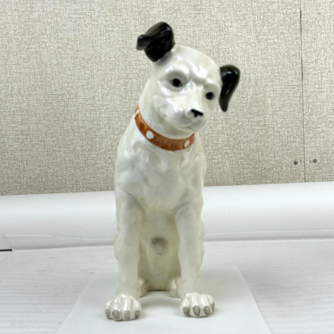 【昭和レトロ】ビクター 犬　ニッパー　陶製置物　10体まとめ売り　アンティーク