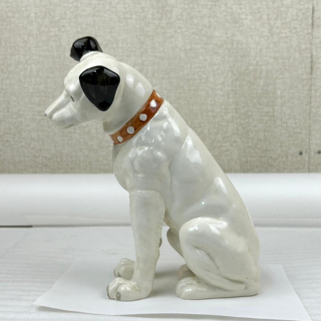 【昭和レトロ】ビクター 犬　ニッパー　陶製置物　10体まとめ売り　アンティーク