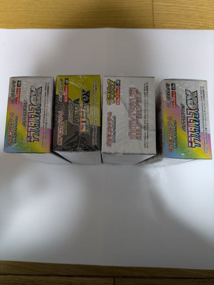 テラスタルフェスex MEGAドリームex ホワイトフレア BOX シュリンク付