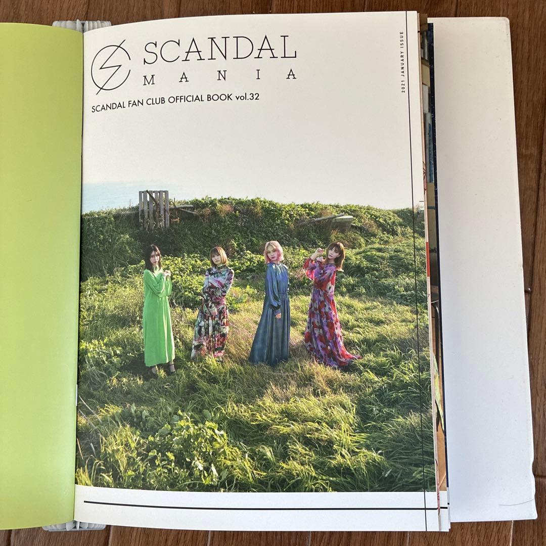 SCANDAL 会報誌 バインダー セット おまけ付き