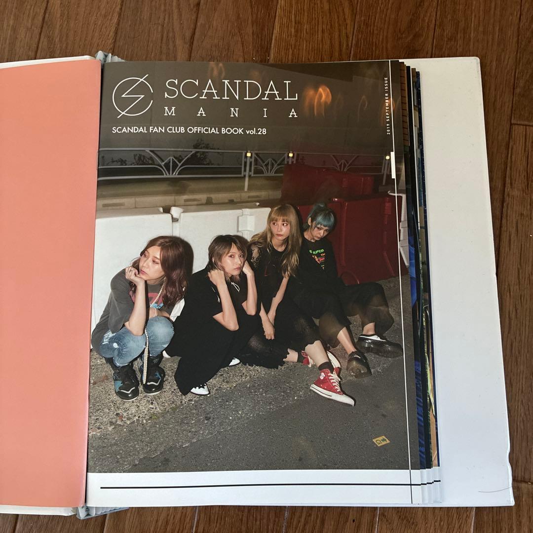 SCANDAL 会報誌 バインダー セット おまけ付き
