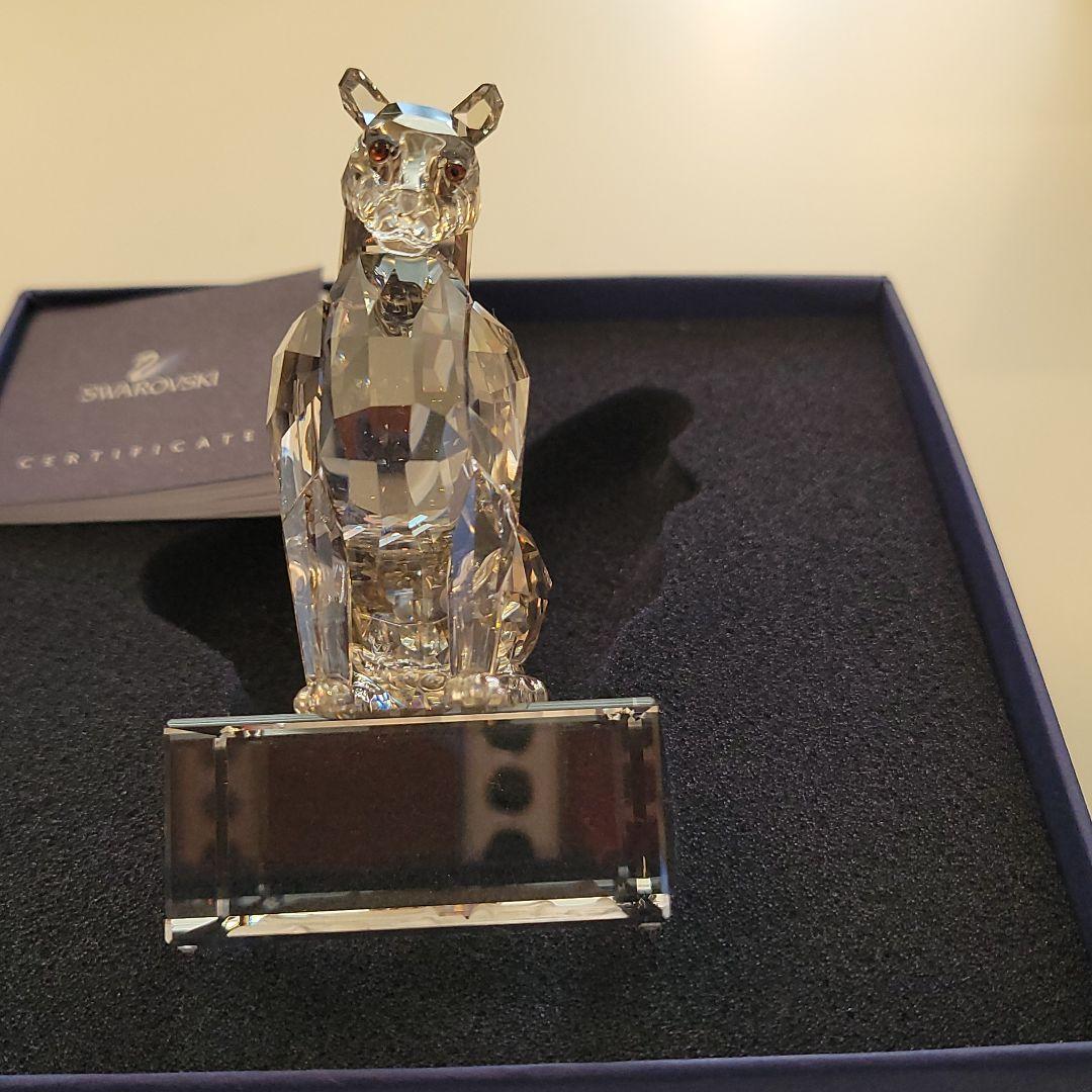 SWAROVSKI スワロフスキー ドッグ置物