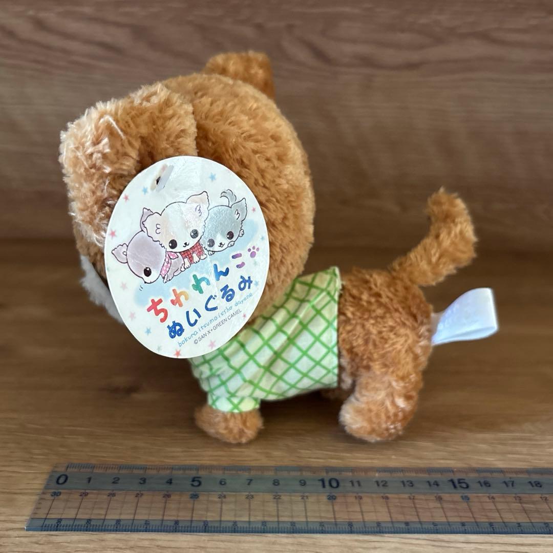 サンエックス ちわわんこ ぬいぐるみ ちゃおちゃん タグ付き 平成レトロ レア