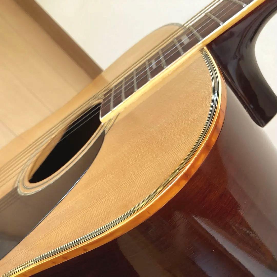 レア‼️木曽鈴木 アコースティックギター カンサス KW150 70's
