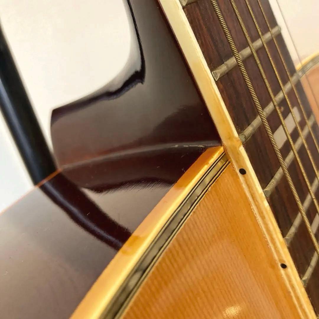 レア‼️木曽鈴木 アコースティックギター カンサス KW150 70's