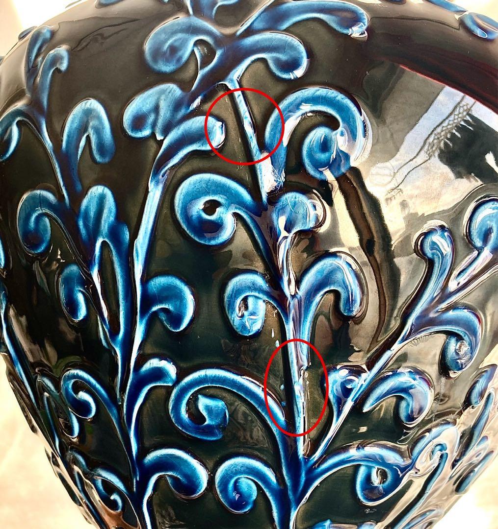 イタリア製 巨大花瓶 アンティーク ヴィンテージ 華道用 花展用 華道用花瓶