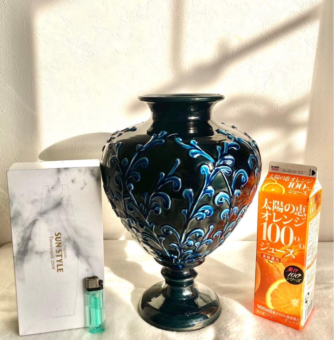 イタリア製 巨大花瓶 アンティーク ヴィンテージ 華道用 花展用 華道用花瓶