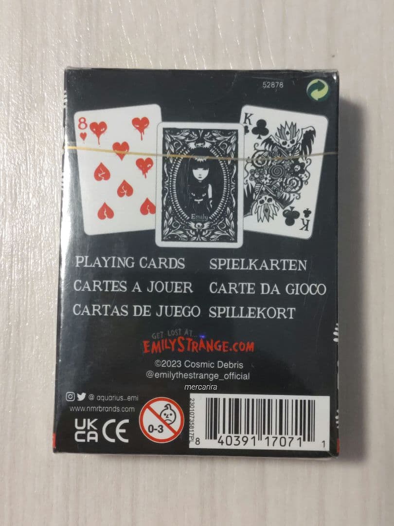 【新品未開封】Emily the Strange トランプ