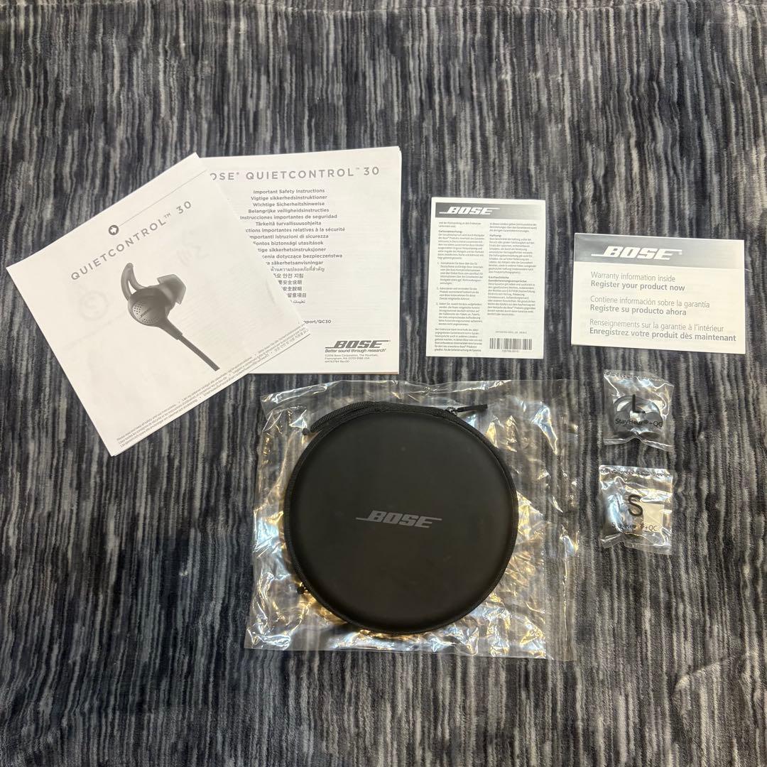 【ほぼ未使用】Bose QuietControl 30 ワイヤレスイヤホン