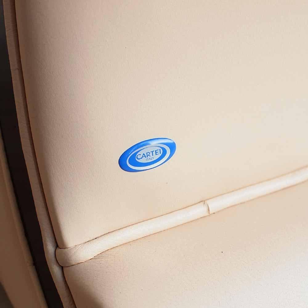 イタリア CARTEI 本革ソファ 2人掛け エレガント ZR24327