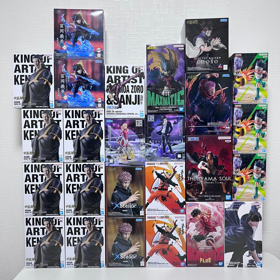 【新品未開封品】最新プライズ含む 人気フィギュア まとめ売り 25点セット