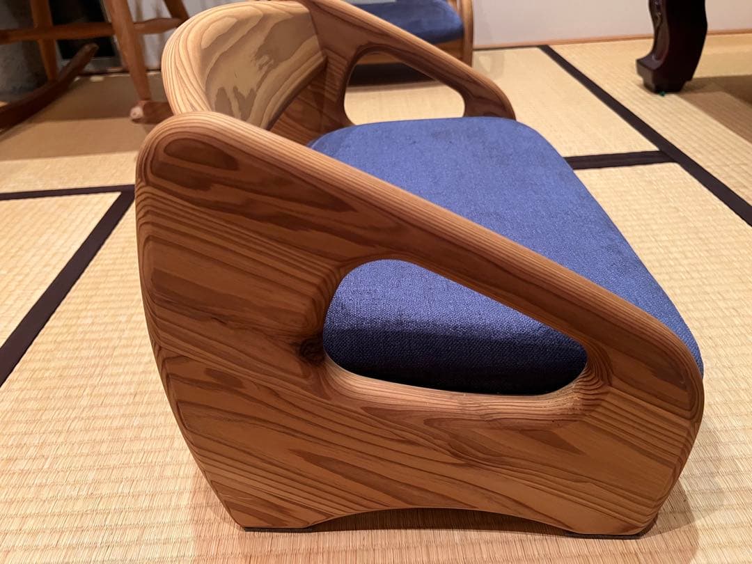 座椅子/木製/4脚セット/HIDA（2脚セットでの購入も可）