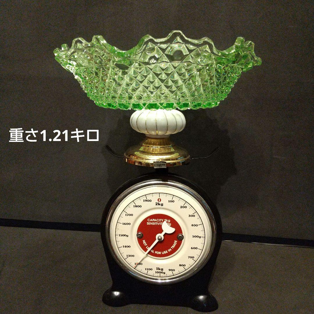 クリスタル フル―ツ皿 コンポ―ト ３点