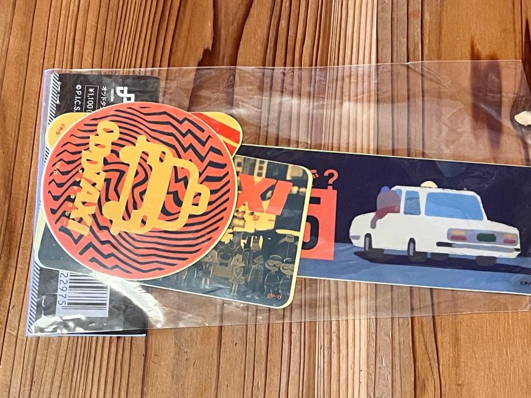 オッドタクシー ODDTAXI ぬいぐるみ　ステッカー　５枚セット