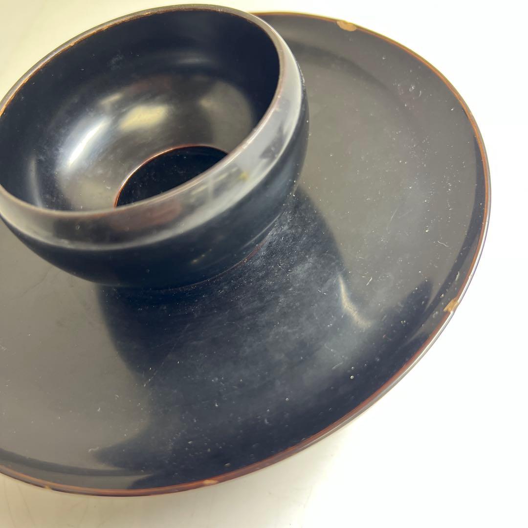 中国美術　天目茶碗、天目台セット　東Y8-0331☆2Fタコサオ