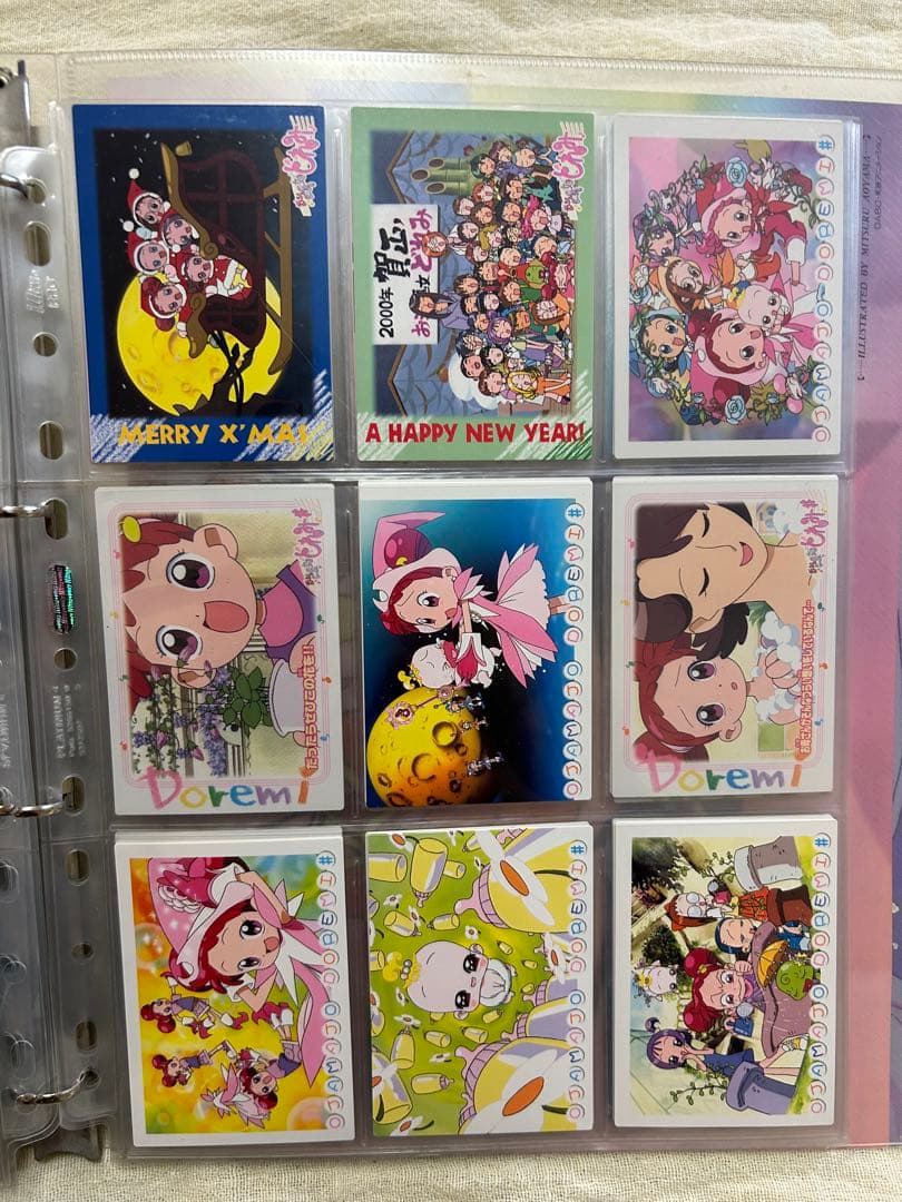 おジャ魔女どれみ　トレカセットプロモーションカード　アニメイトラミカ