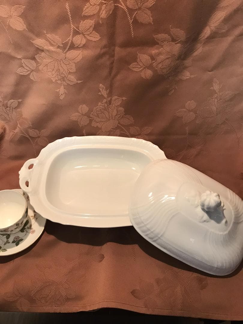 Richard Ginori リチャードジノリベッキオホワイト 蓋つきチューリン