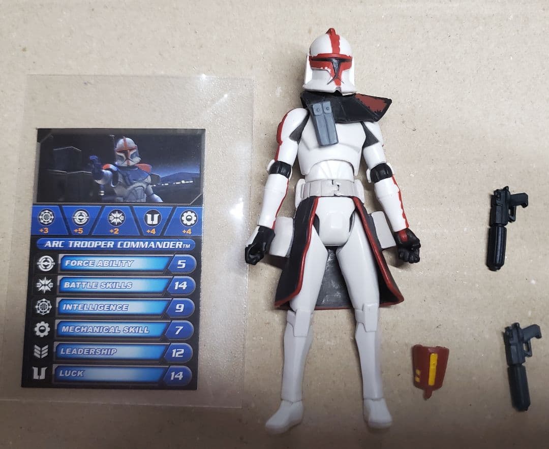 スターウォーズ　クローンウォーズ　3.75　フィギュア　コマンダー　フォード