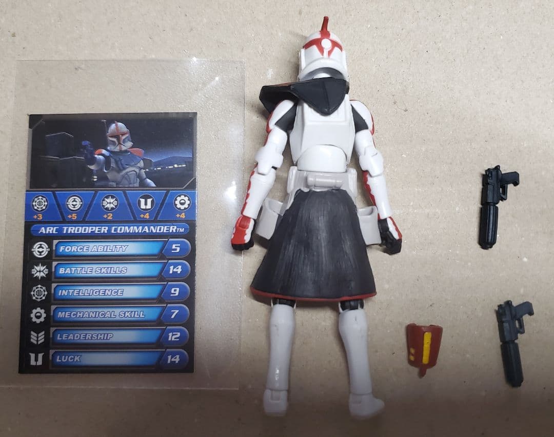 スターウォーズ　クローンウォーズ　3.75　フィギュア　コマンダー　フォード