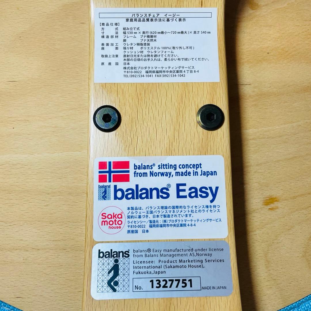 Rybo バランスチェアイージー 姿勢矯正椅子 カバー付き