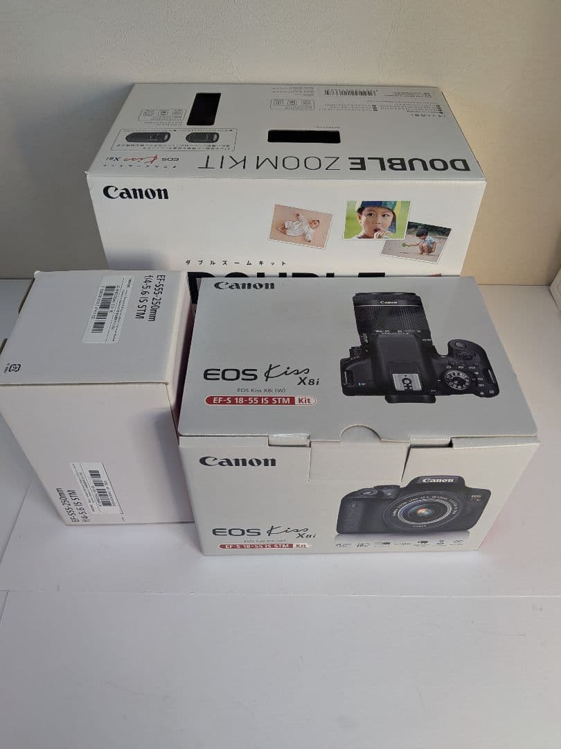 超極上品✨Canon EOS Kiss X8i❤️Wレンズ❤️高画質・自撮り