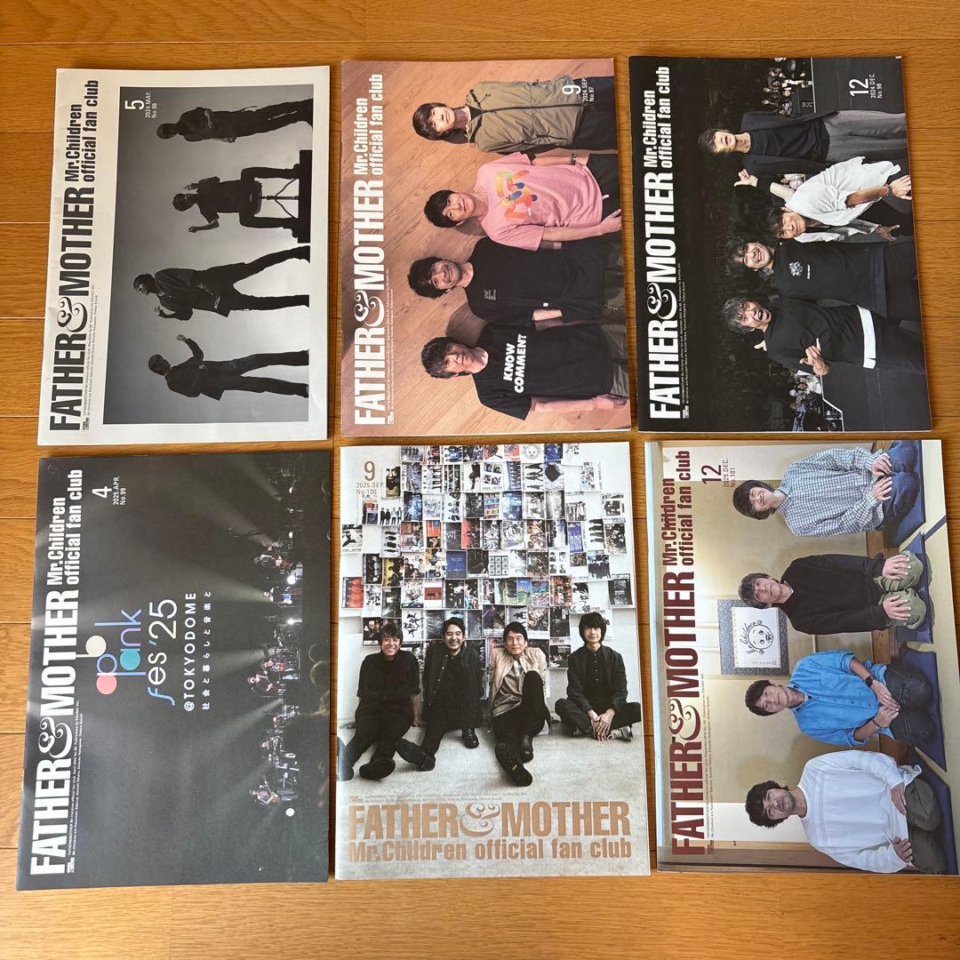 Mr.Children ファンクラブ会報 セット NO.59〜NO.101