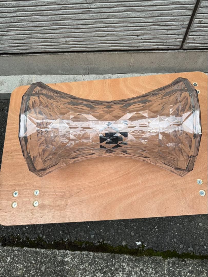 Kartell STONE カルテル ストーン スツール クリスタル　椅子イス
