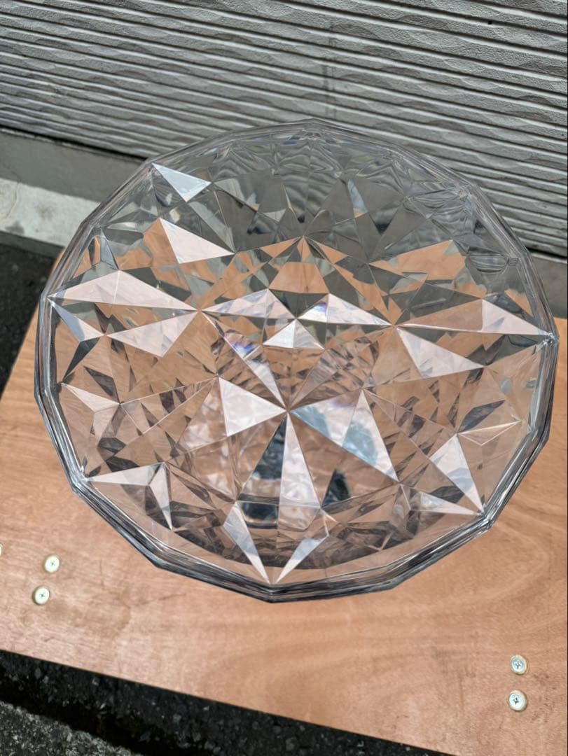 Kartell STONE カルテル ストーン スツール クリスタル　椅子イス