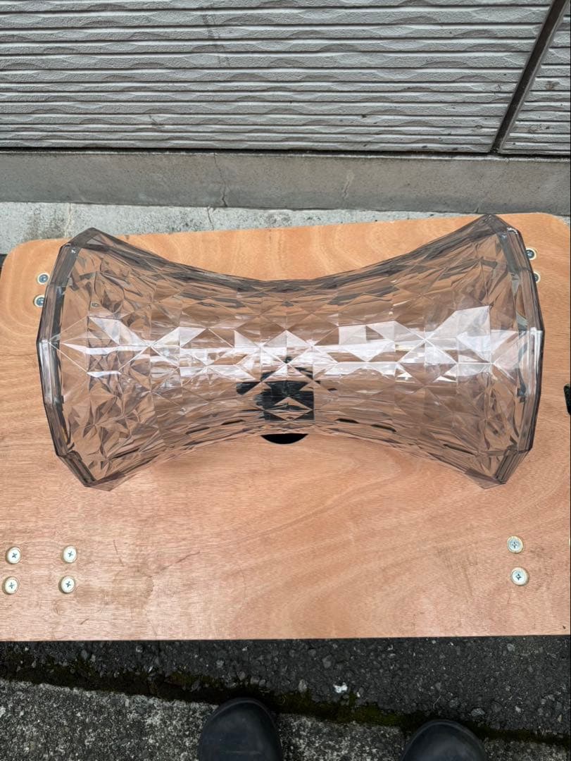 Kartell STONE カルテル ストーン スツール クリスタル　椅子イス