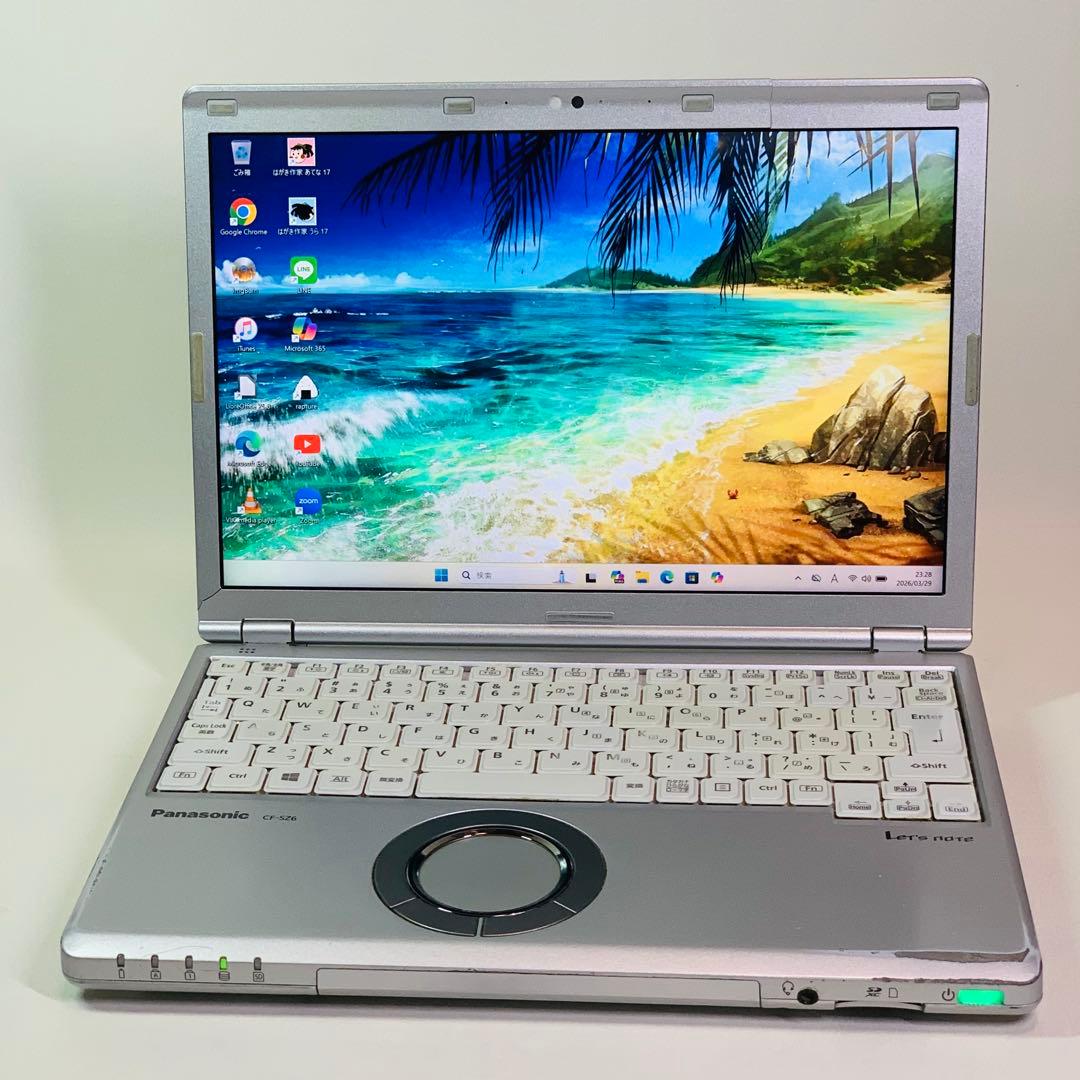 軽量✨Core i5✨レッツノート✨Panasonic✨オフィス✨ノートパソコン