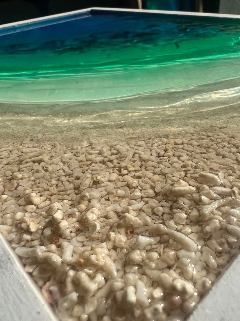 【レジンアート】波紋アート／B4size／アートパネル／壁掛け可能