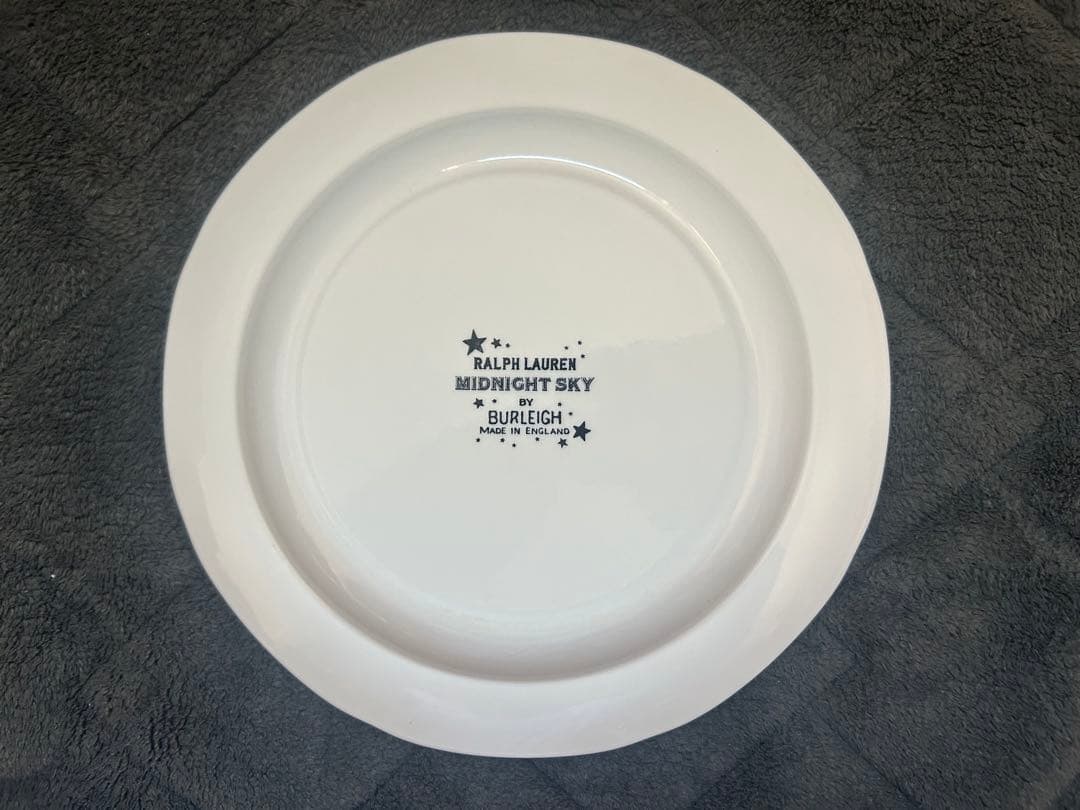 食器 RalphLauren Burleigh Black Midnight Sky