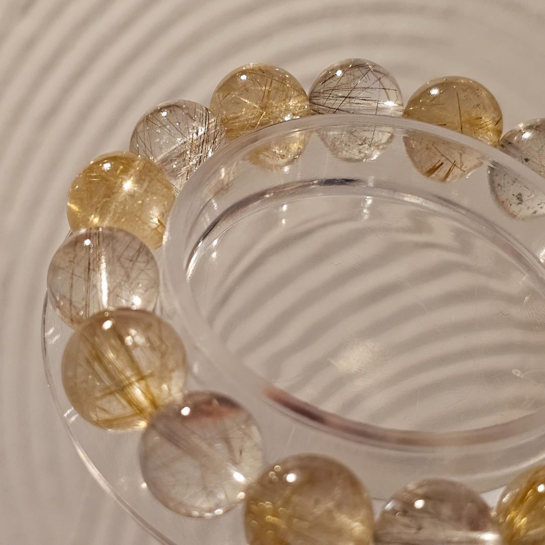 【ポリパ】サイズ約16.5cm ゴールドルチル シルバールチル