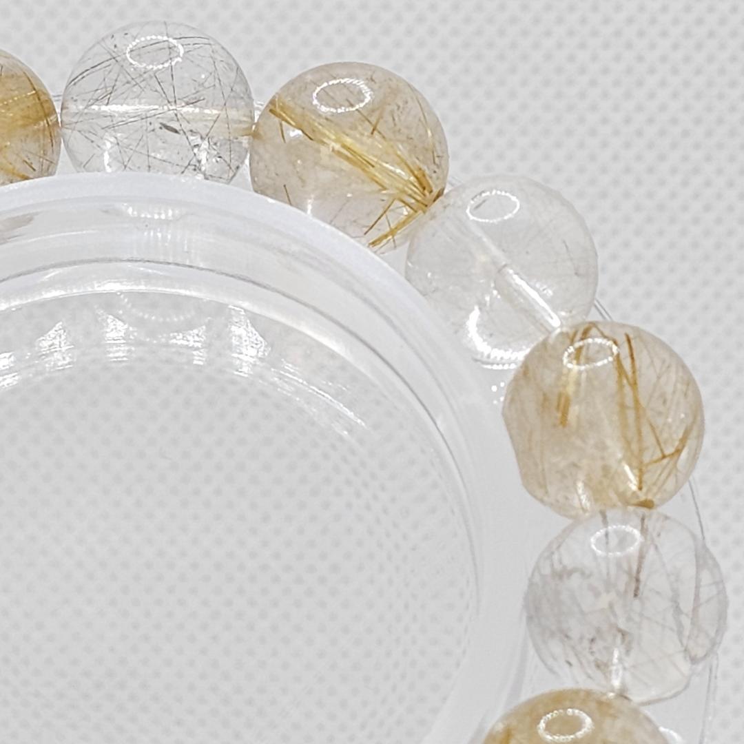 【ポリパ】サイズ約16.5cm ゴールドルチル シルバールチル