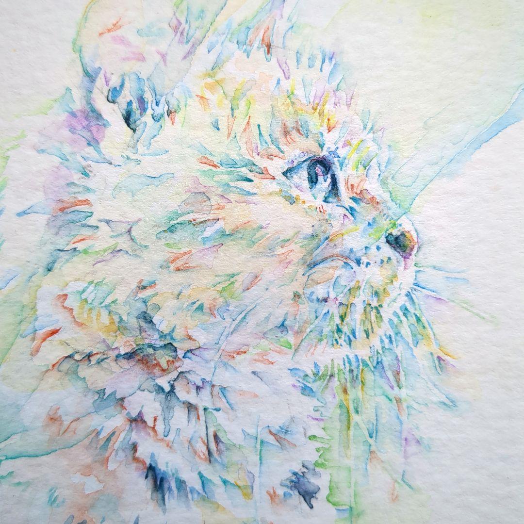 【一点物】みつめるねこ