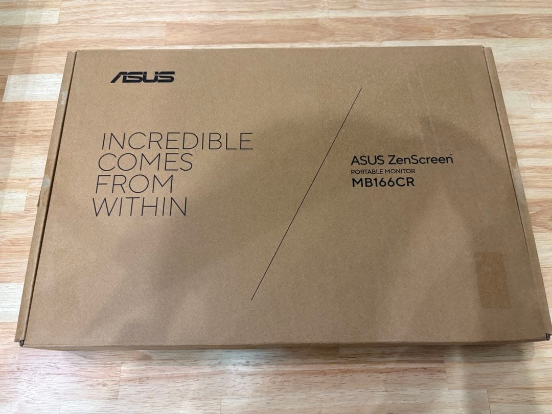 ASUS ZenScreen MB166CR ポータブルモニター