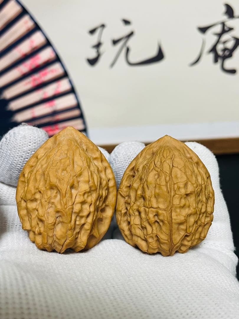 ❤️新入荷❤️No.653❤️文玩くるみ高級希少種センザンコウ（穿山甲）