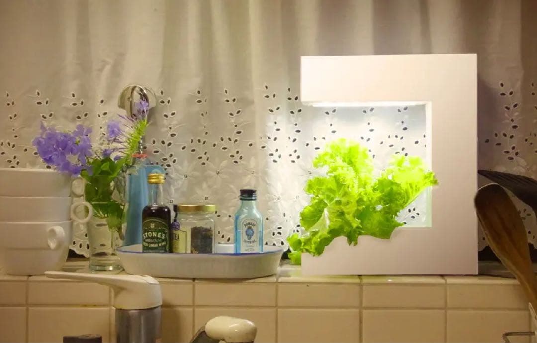 【新品未開封2個】水耕栽培キット 野菜 室内 LED Akarina14