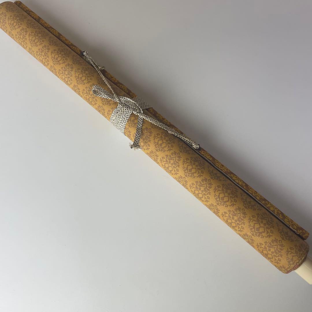 狩野芳崖 悲母観音 高級工芸 絹本 刺繍 西陣織 菩薩 仏画 仏教 掛軸